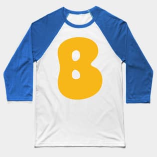 Letter B Soul Wave Baseball T-Shirt